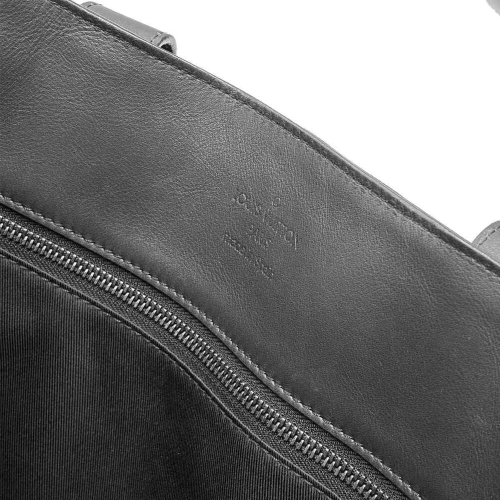 Louis Vuitton Damier Infini Black Cabas Voyage Tote Bag Leather Onyx Black - Picture 7 of 9